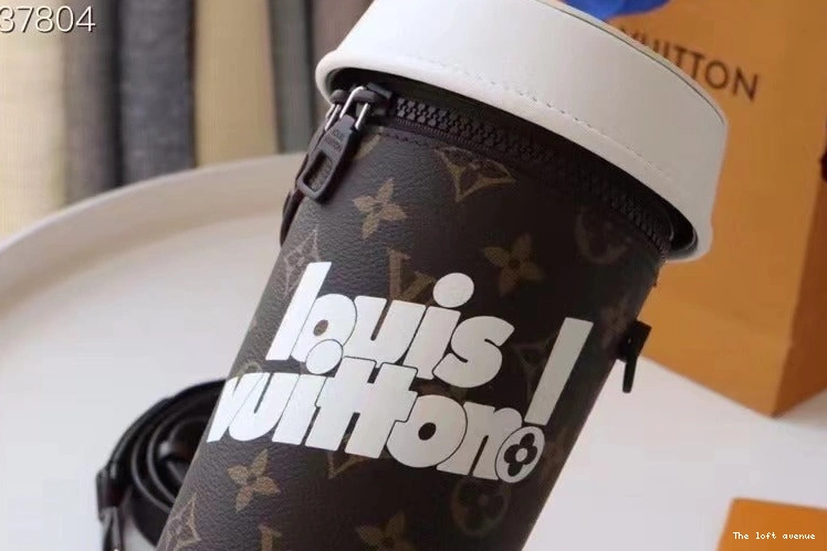 CUP CUSTOM LOUIS POUCH COFFEE 0712